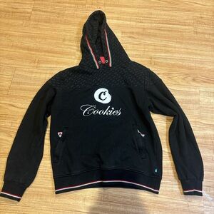 Cookies Black Hoodie for Men